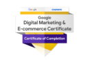 Google Digital Marketing & E-commerce Professional Certificate (Online)
